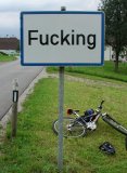 fucking street sign