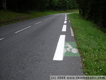 day six: bicycle lane cutbacks