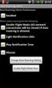 real roaming alert for android, preferences