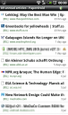 paperdroid: unread article list