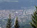 the city center of innsbruck & the inn (=river). 2004-06-10, Sony Cybershot DSC-F717.