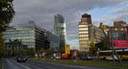 panorama: view towards potsdamer-platz. 2004-09-24, Sony Cybershot DSC-F717.