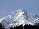 still snowy mountains