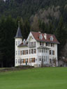 chateau on the edge of the forest