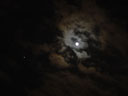 moon and jupiter (the white spot in the left). 2005-04-21, Sony Cybershot DSC-F717.