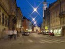 maria-theresien-strasse, looking towards the triumphal gate