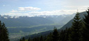 panorama: the inntal-valley, to the east of innsbruck. 2005-05-20, Sony Cybershot DSC-F717.