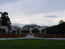 mirabell garden, with hohensalzburg fortress in background. 2005-10-07, Sony Cybershot DSC-F717.