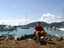 self-portrait, at shute harbor