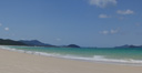 panorama: whitehaven beach. 2005-11-29, Sony Cybershot DSC-F717. keywords: bacardi feeling