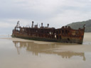 the maheno shipwreck. 2005-12-01, Sony Cybershot DSC-F717.