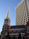 albert street uniting church aus einem anderen winkel || foto details: 2005-12-03, brisbane / qld / australia, Sony Cybershot DSC-F717.