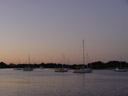 sonnenuntergang || foto details: 2005-12-04, port macquarie / australia, Sony Cybershot DSC-F717. keywords: sailboat