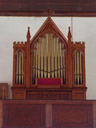 the 1856 walker pipe organ, st. thomas anglican church. 2005-12-05, Sony Cybershot DSC-F717.