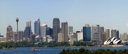 panorama: sydney's skyline, as seen from taronga zoo