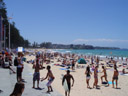 manly beach - a little too crowded for my taste. 2005-12-08, Sony Cybershot DSC-F717.
