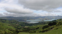 panorama: akaroa harbour || foto details: 2005-12-11, banks peninsula, new zealand, Sony Cybershot DSC-F717.