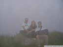 martin, julieanne and me, with a wonderful view of christchurch :-). 2005-12-10, Sony Cybershot DSC-F717.