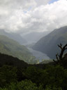 first view of the doubtful sound. 2005-12-31, Sony Cybershot DSC-F717.