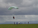 the last skydiver lands. 2006-01-05, Sony Cybershot DSC-F717. keywords: skydive, sky dive, skydiving