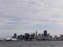 the skyline of san francisco. 2006-01-26, Sony DSC-F717. keywords: the rock, alcatraz island