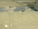 tiny eppendorf micro test tubes, capacity: 1ml. 2006-04-07, Sony Cybershot DSC-F828.