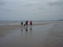 at the beach