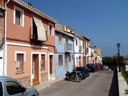 row of spanish houses