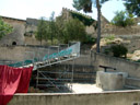 falls du jemals zu einer theatervorführung in die burg von xativa eingeladen wirst, geh nicht. es ist eine falle! || foto details: 2006-08-02, castell de xativa (jativa), spain, Sony Cybershot DSC-F828.