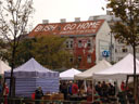 at naschmarkt: a remnant of george's visit earlier this year. 2006-10-28, Sony Cybershot DSC-F828.