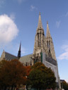 votivkirche - one of the world's most important neo-gothic religious architectural sites. 2006-10-28, Sony Cybershot DSC-F828.