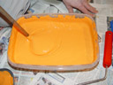 orange paint