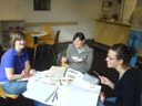 spanish study group - birgit, jasmin and martina