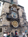 the imitation - markus is amazed at the astronomical clock. 2007-05-25, Sony F828.