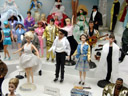 marilyn monroe barbie, michael jackson ken (mit nase), der king ken, ... || foto details: 2007-05-26, prague, czech republic, Sony F828. keywords: toy museum hracek prague, spielzeugmuseum hracek prag, barbie, collection johanna steiger, elvis ken