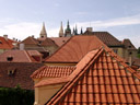 hausdächer || foto details: 2007-05-26, prague, czech republic, Sony F828. keywords: dächer, dach, hausdach, orange, roofs