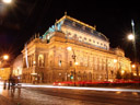 national theatre at night