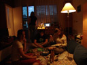 lisi, kathrin, georg & lisa, and lots of unconventional but delicious food