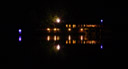 panorama: restaurant piburger see, with light traps. 2007-06-08, Sony F828.