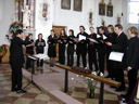 the traditional good friday choir