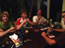 poker night - fritz, herbert, stefan, lisa, christoph