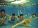 matteo, tom, wolfi & michael, underwater