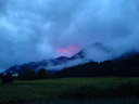the last glint of afterglow