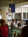 raucherzone im flughafen frankfurt. besonders nett: das 