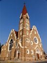 christuskirche, erbaut 1907 || foto details: 2007-08-31, windhoek, namibia, Sony F828. keywords: colonial building