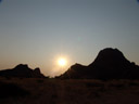 spitzkoppe sunset. 2007-09-01, Sony F828.