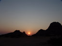 spitzkoppe sunset. 2007-09-01, Sony F828.