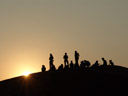 sunset on elim dune. 2007-09-04, Sony F828.