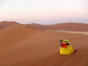 zum glück hatte das entlein seinen schnorchel dabei ;-) || foto details: 2007-09-05, sossusvlei, namibia, Sony F828.