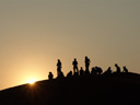 sonnenuntergang in den dünen || foto details: 2007-09-04, sesriem, namibia, Sony F828.